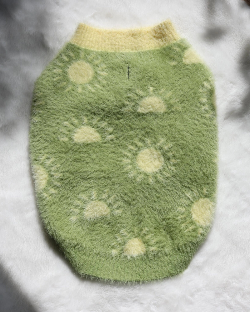 Sunny Day Soft Cloud Dog Sweater