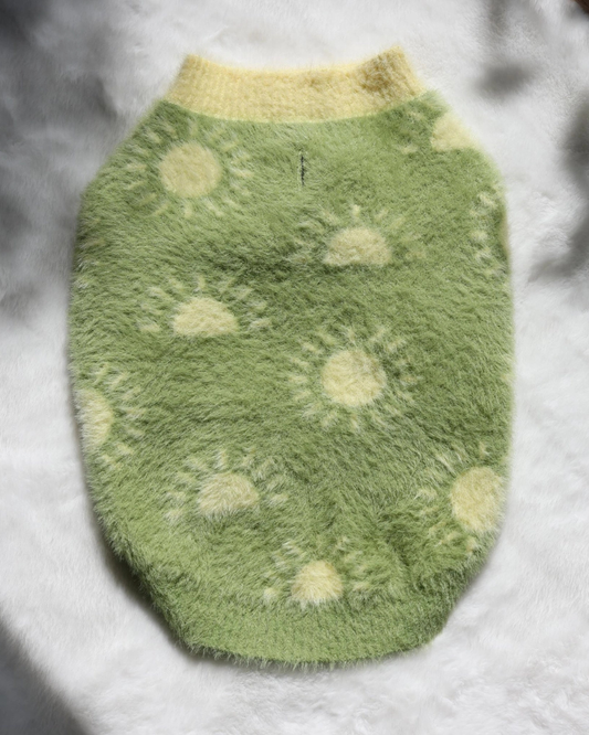 Sunny Day Soft Cloud Dog Sweater