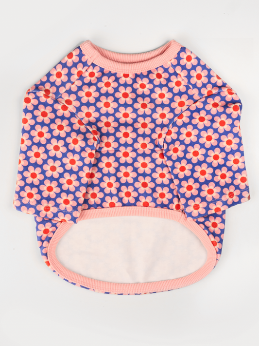 Pink Lotus Dog Shirt