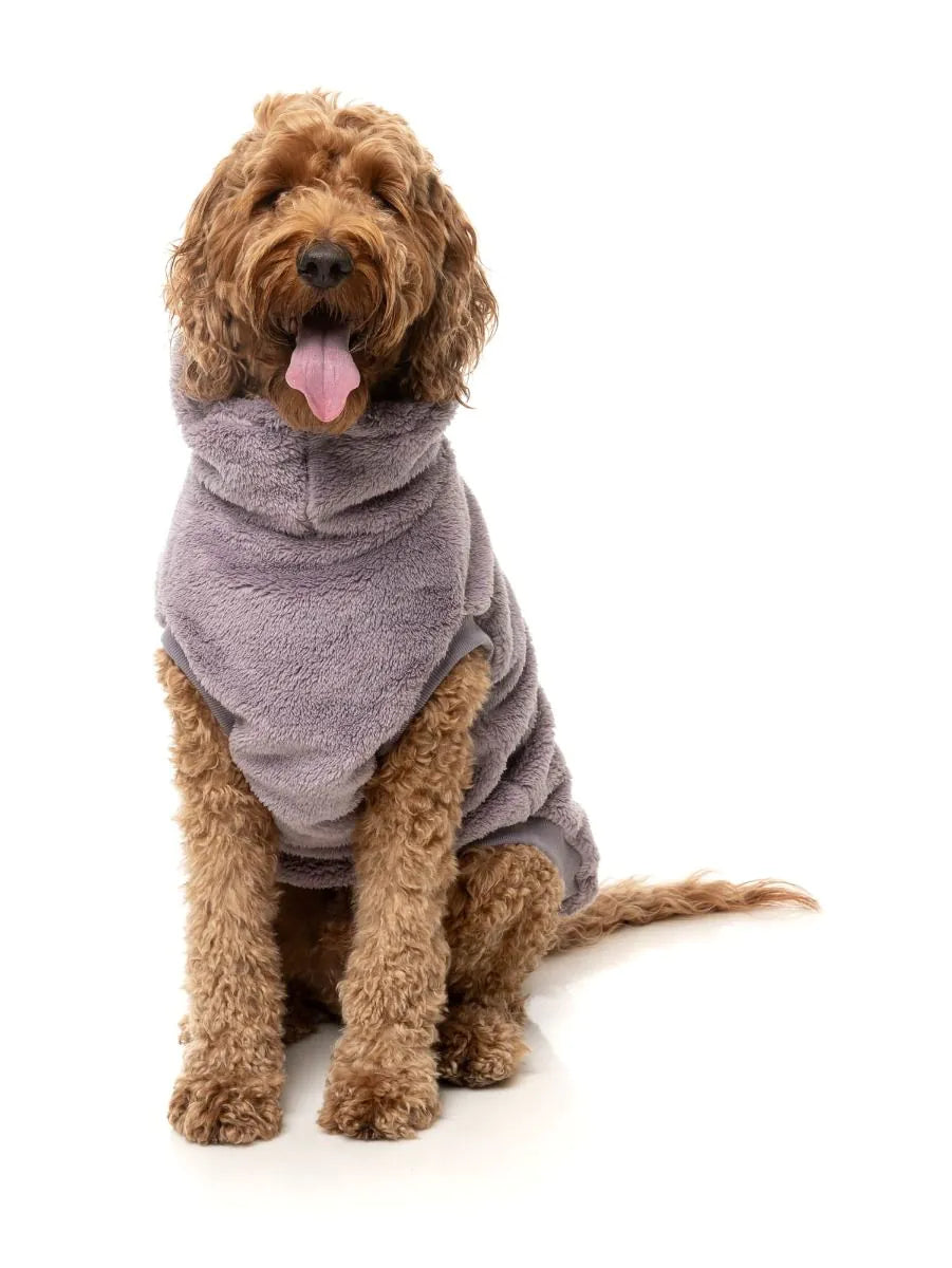 Turtle Teddy Dog Fleece in Lavender
